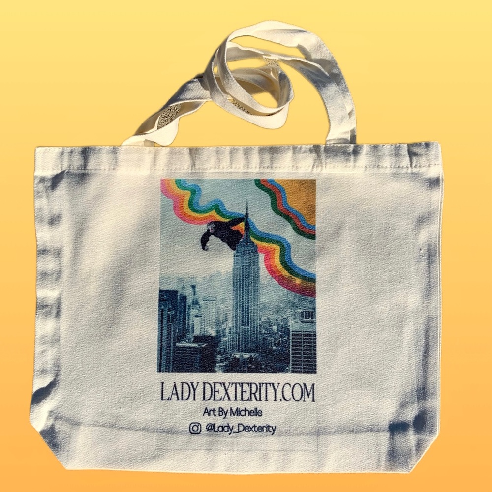 Lady Dexterity Art Tote Bag